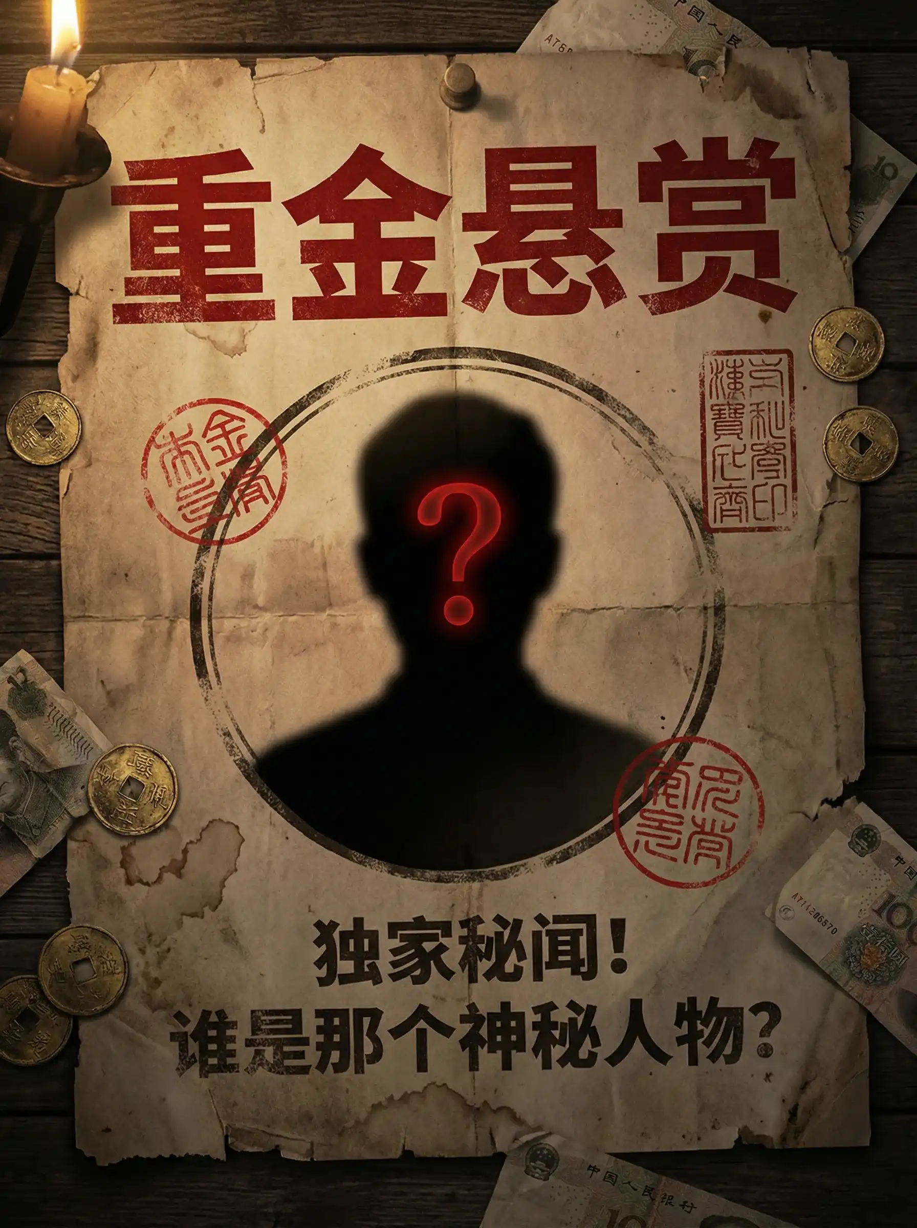老汉推车 - 重金悬赏线索征集令